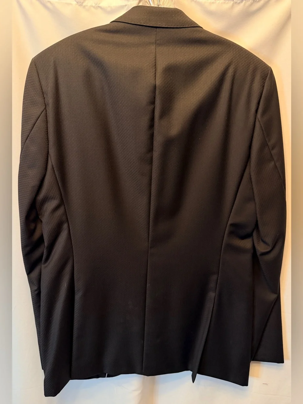 BOSS Hugo Boss Blazer Men’s‎ 40L Black Wool Modern The Sweet Sportcoat Textured